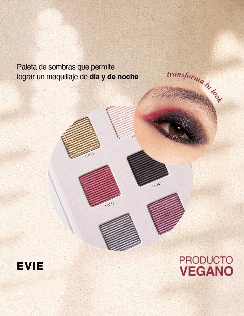 Sombra para ojos 6 tonos 6