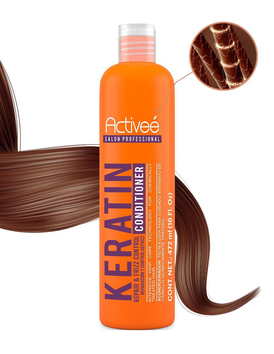 Acondicionador para cabello Keratine 472 ml 2