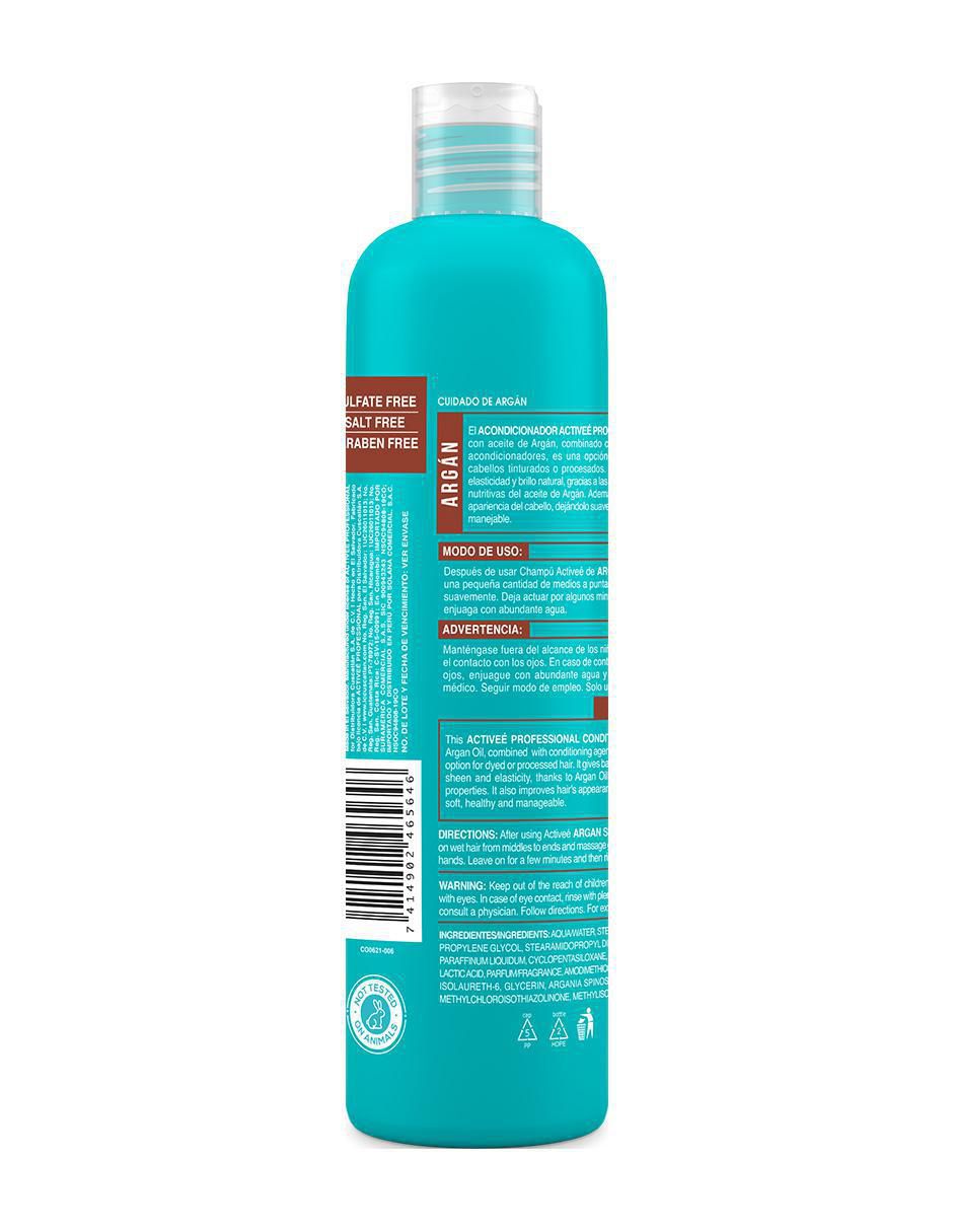 Acondicionador para cabello Argan 472 ml 4