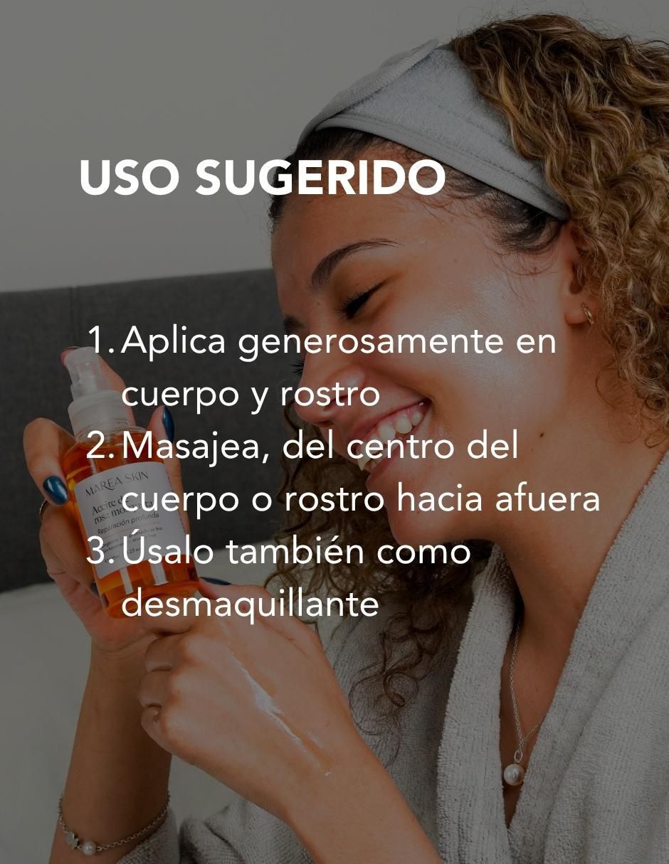 Aceite de rosa 250 ml 4
