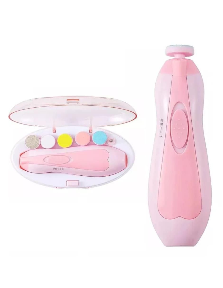 Kit lima eléctrica para uñas y pies 1 cara 7