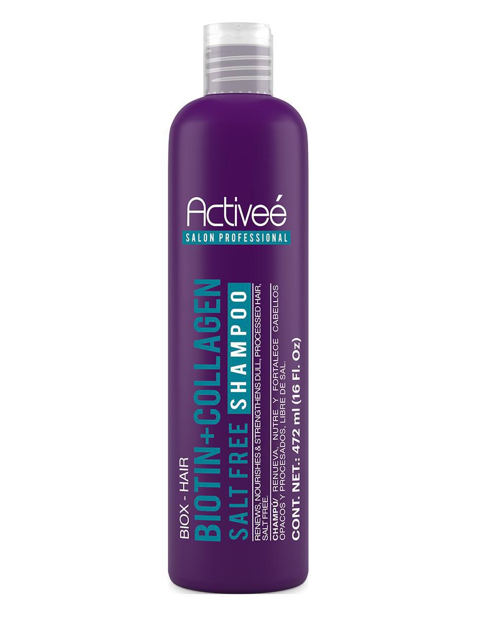 Shampoo reparador para cabello Biotin+Collagen 3