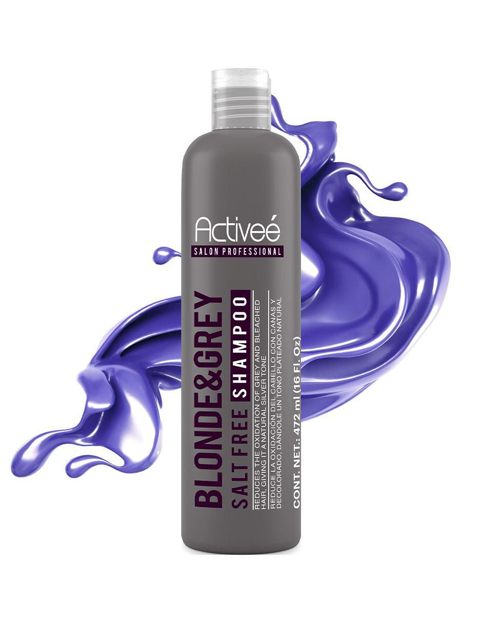 Shampoo reparador para cabello Blonde & Grey 2