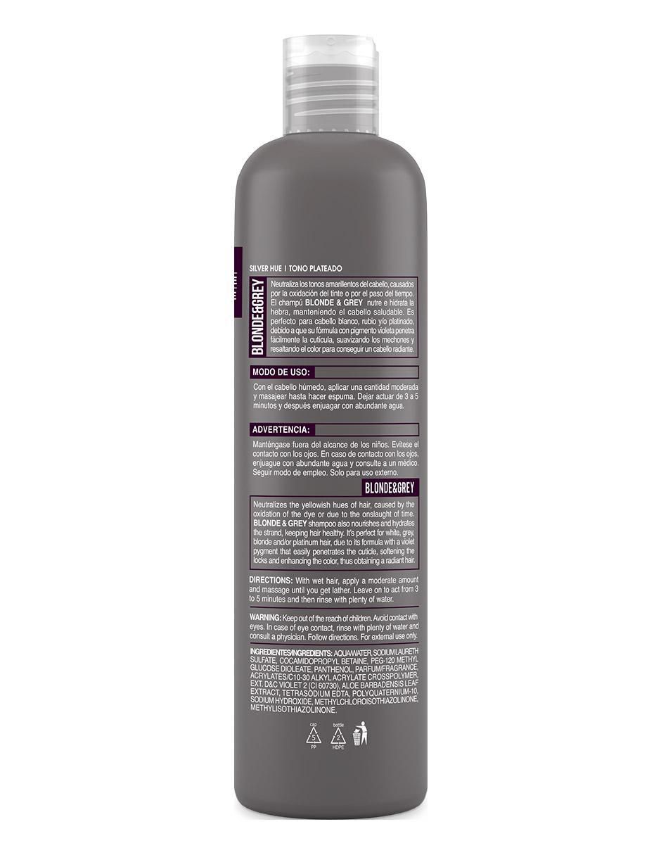 Shampoo reparador para cabello Blonde & Grey 5