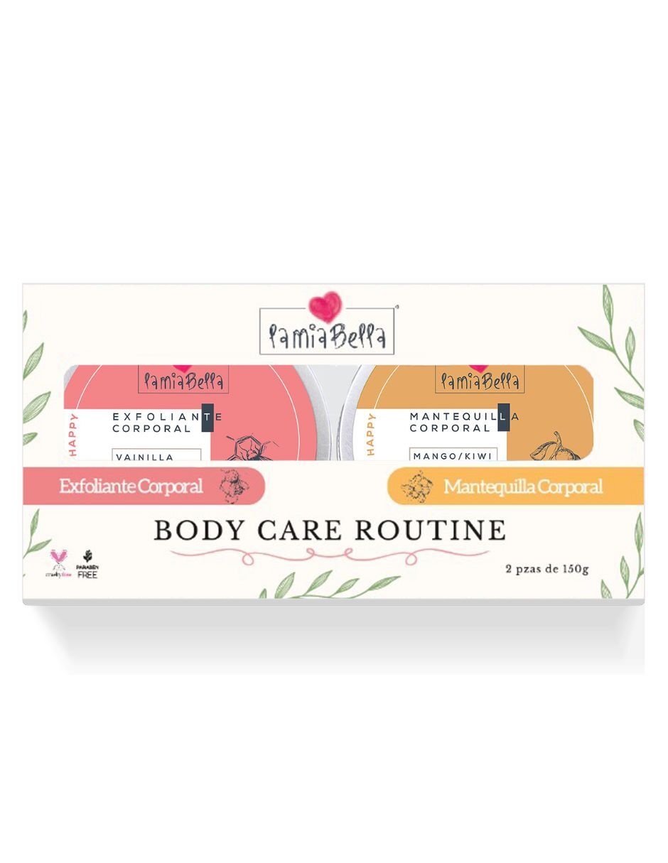 Kit de exfoliante Body Care Routin para piel todo tipo piel 2