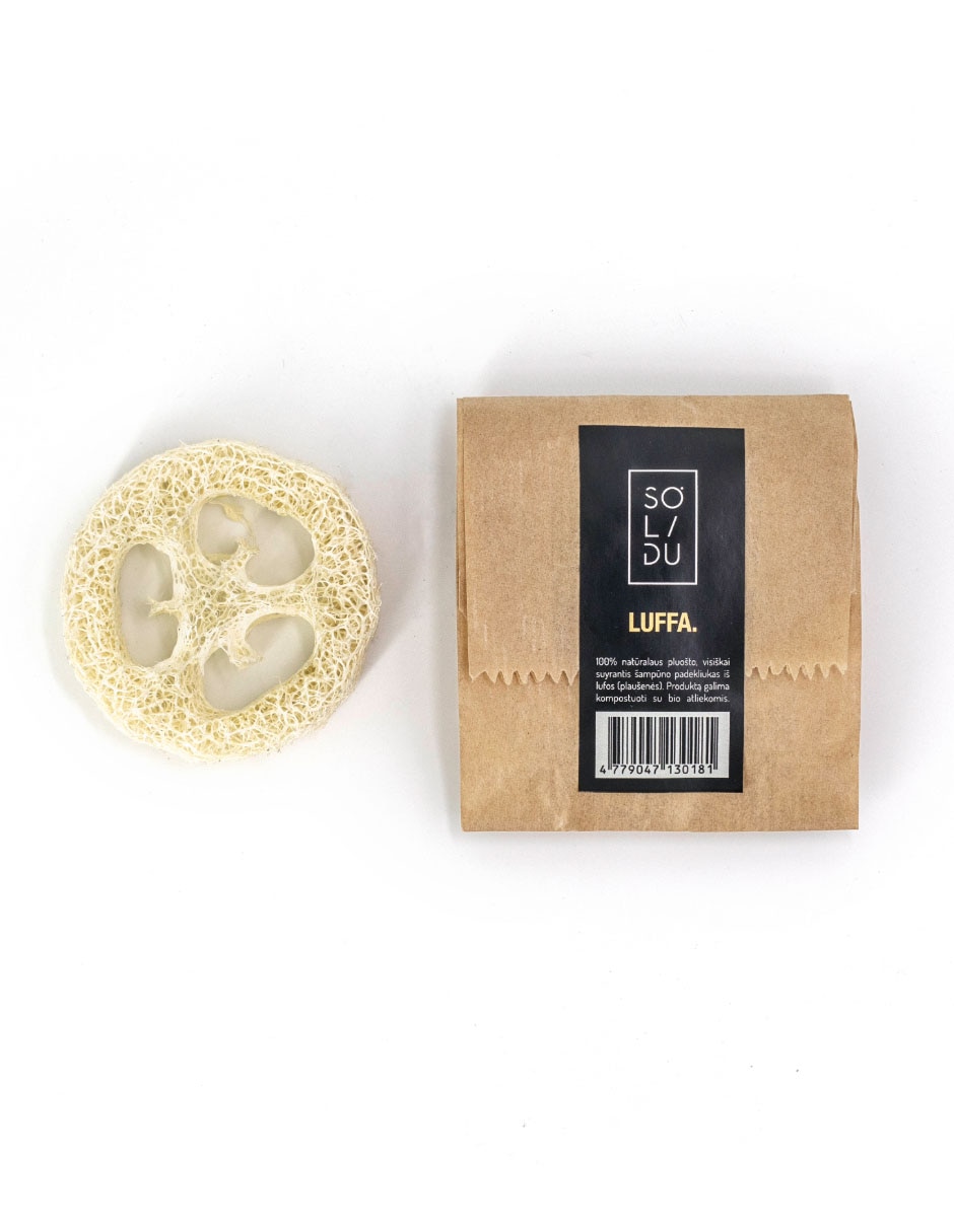 Soporte para shampoo sólido de Loofah