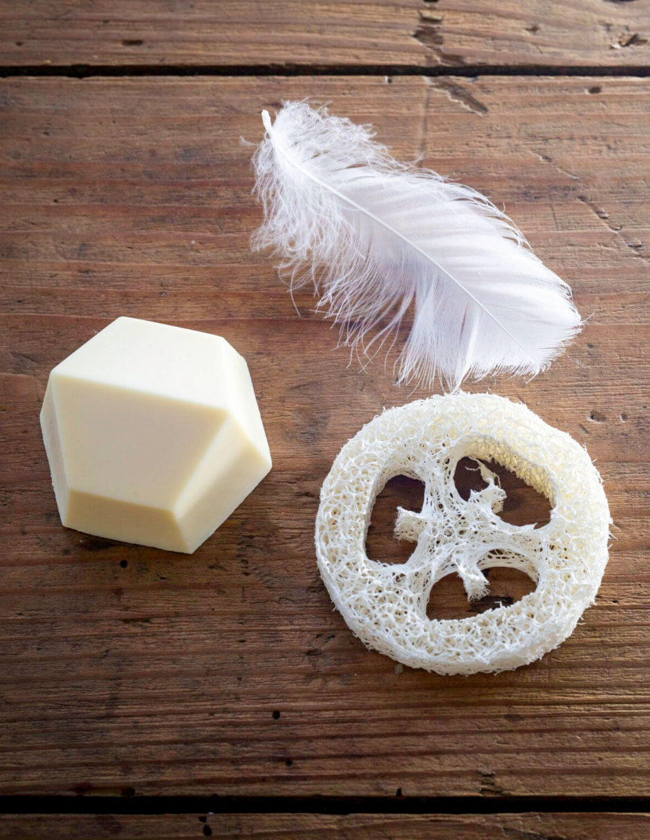 Soporte para shampoo sólido de Loofah 3