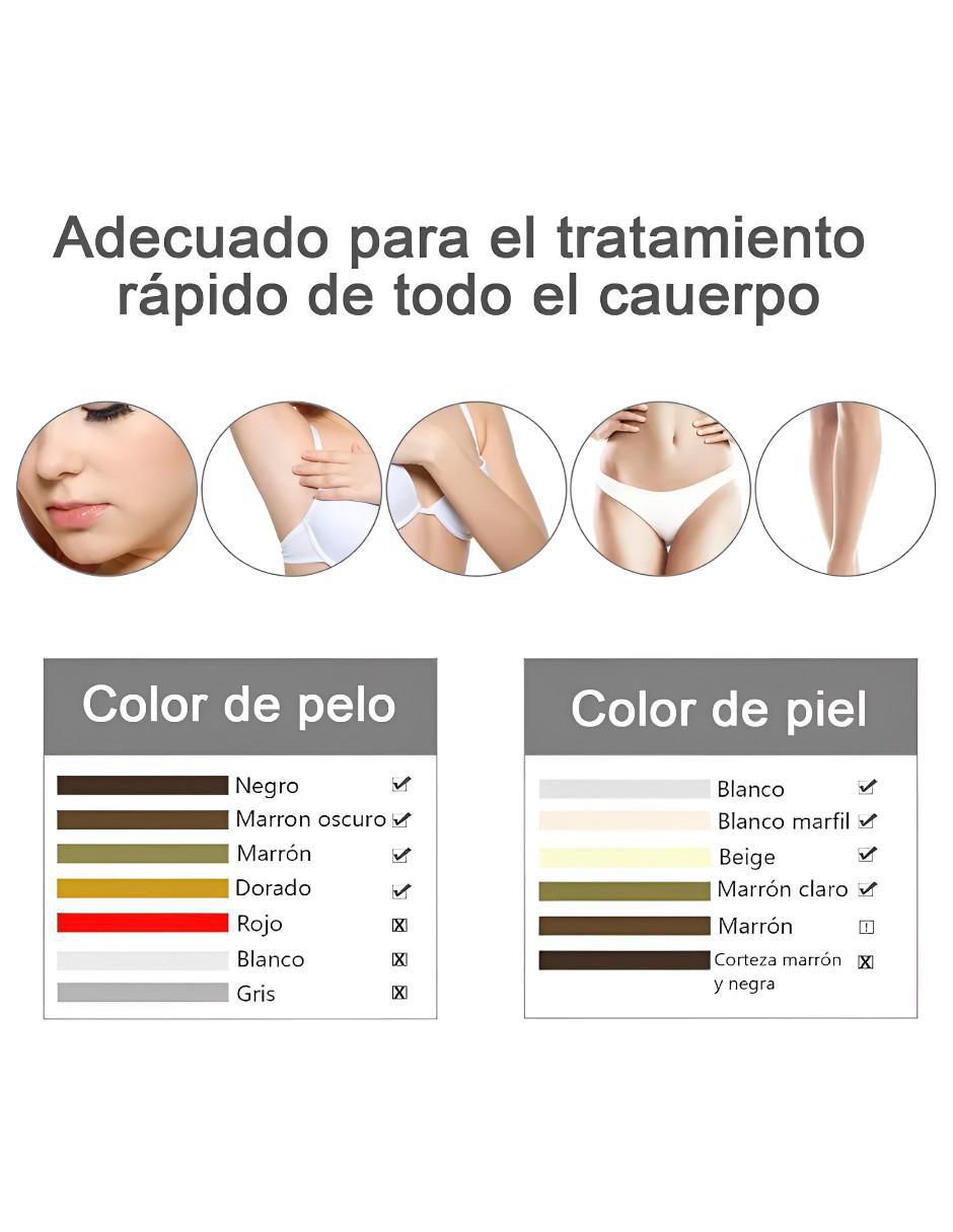 Depiladora IPL para cuerpo 3