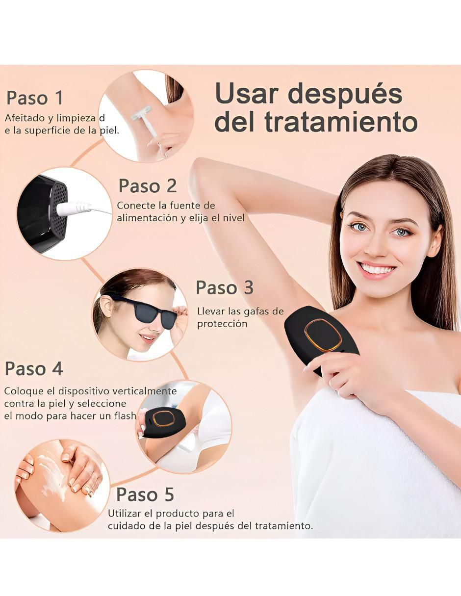 Depiladora IPL para cuerpo 5