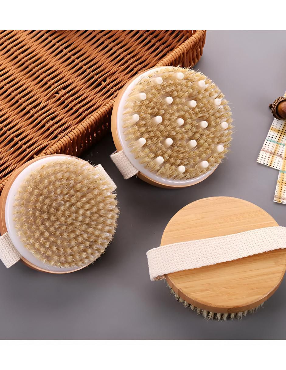 Cepillo para cuerpo de madera 2
