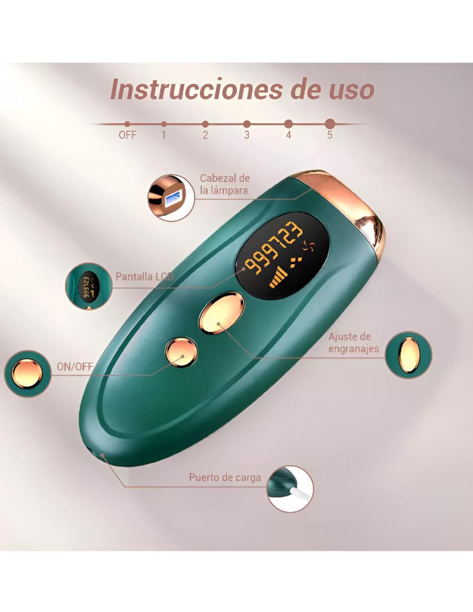 Depiladora IPL para cuerpo 4