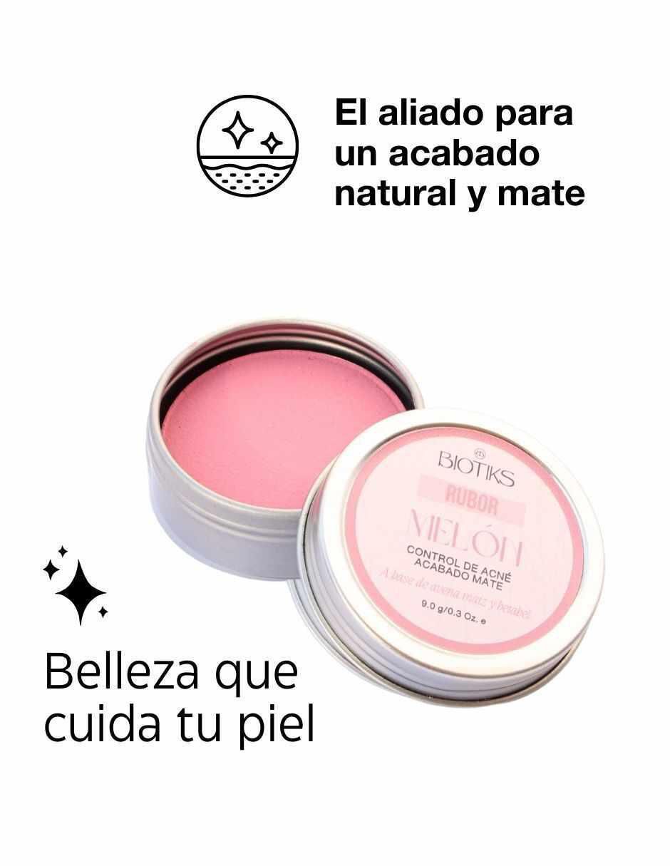 Blush "en" (si aplica) polvo compacto biotiks sin familia