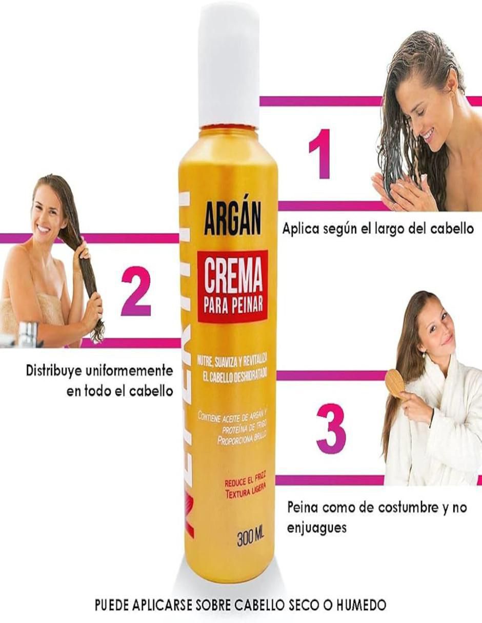 Crema para todo tipo de cabello para revitalizar 4