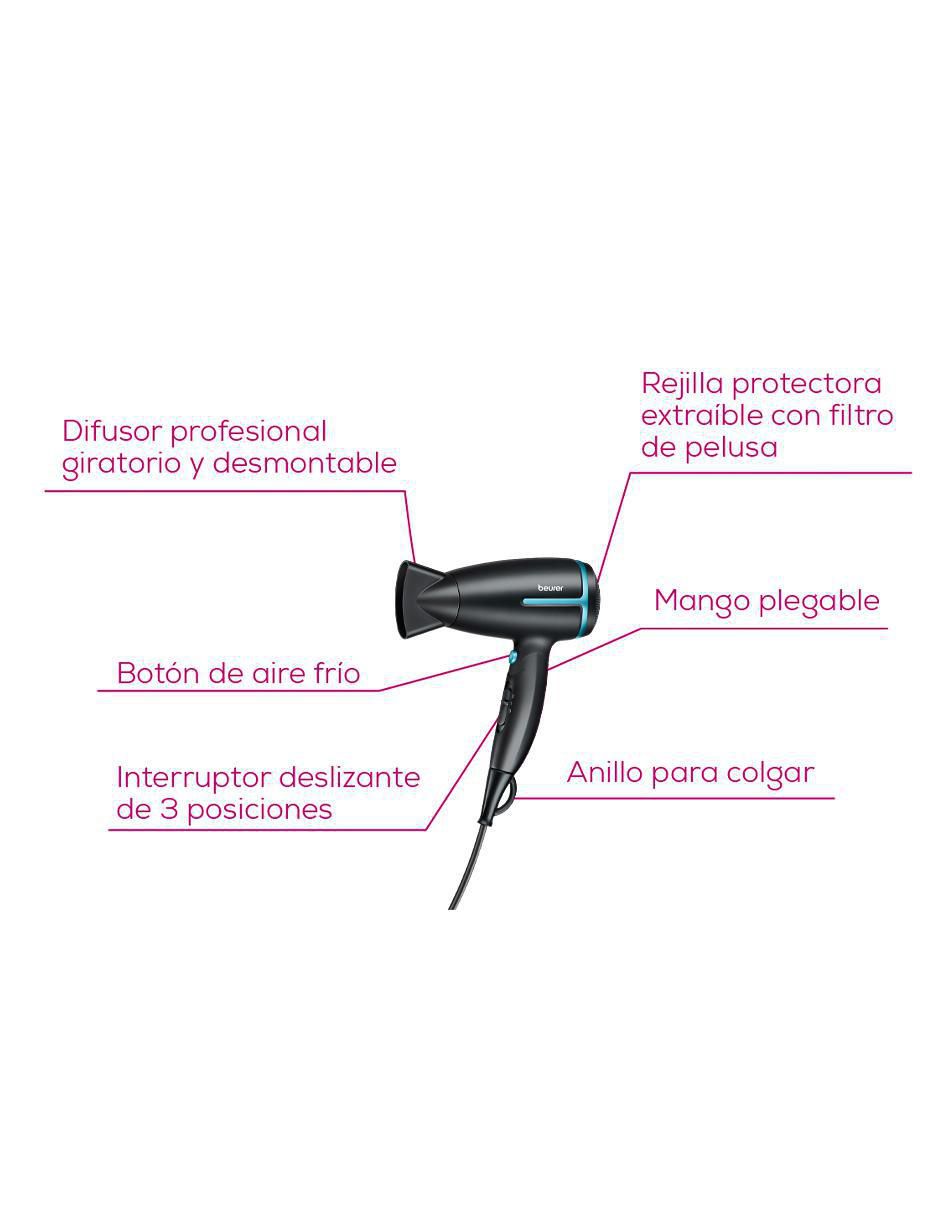 Secadora de cabello HC25BF23 4