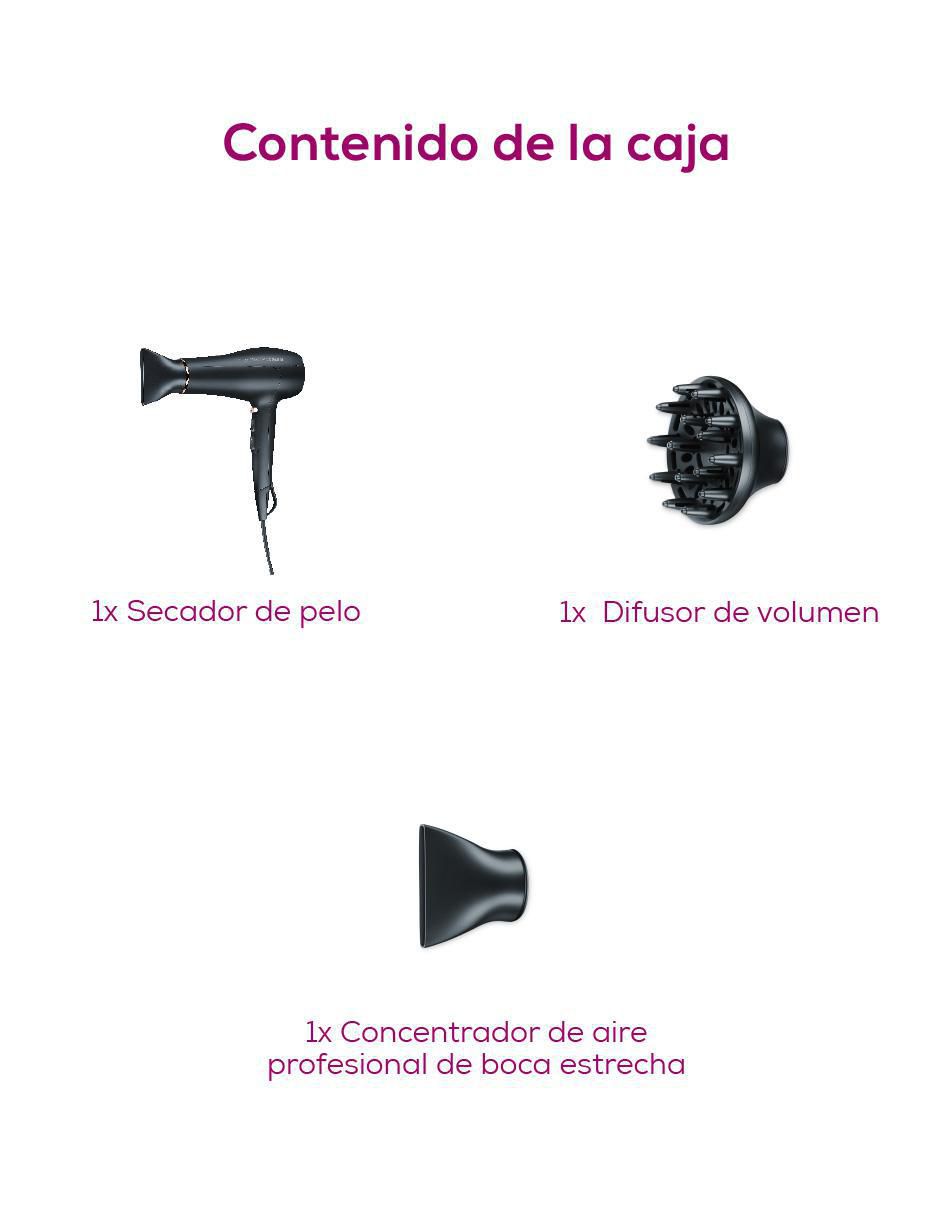 Secadora de cabello HC50 7