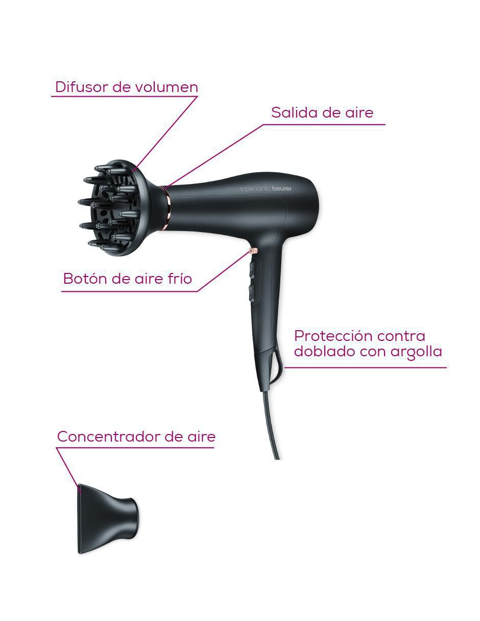 Secadora de cabello HC50 9