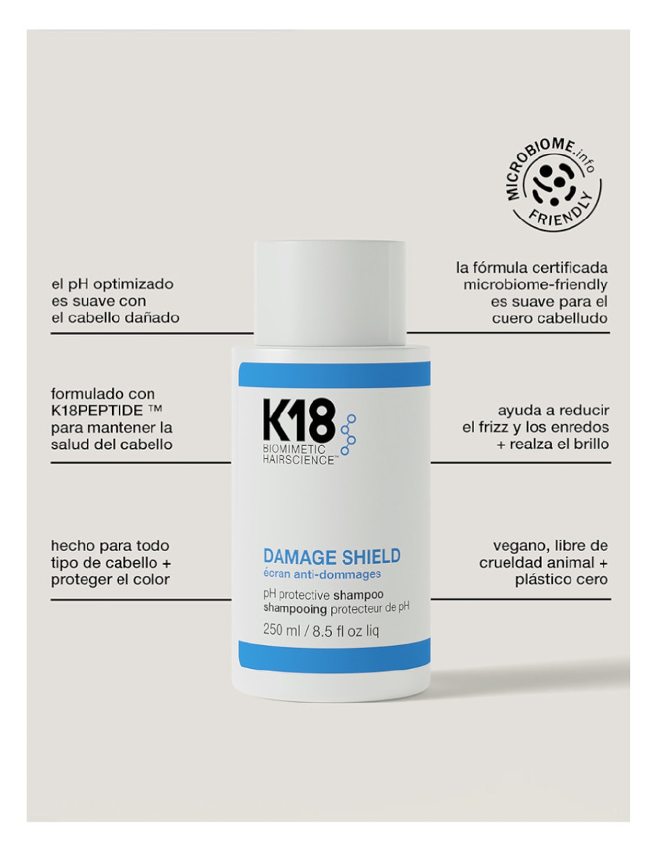 Shampoo para cabello Damage Shield Ph Protective 250 ml 2