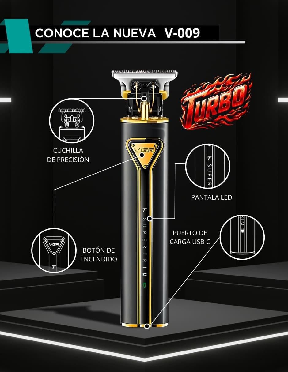 Recortadora para cabello, barba y cuerpo v-009 6
