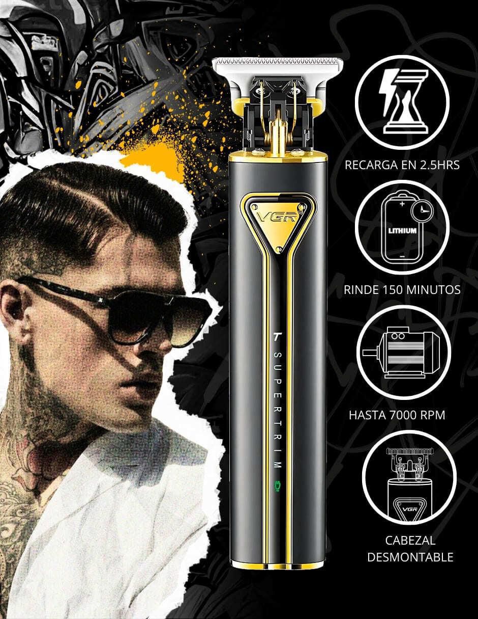 Recortadora para cabello, barba y cuerpo v-009 8
