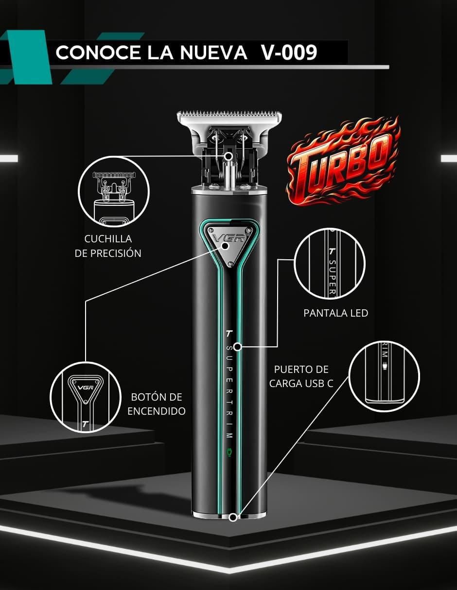 Recortadora para cabello, barba y cuerpo vgr v-009