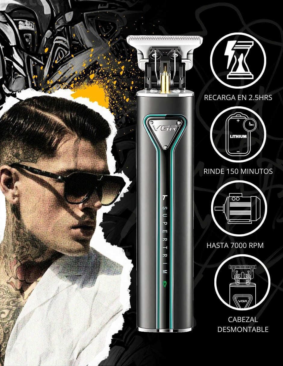 Recortadora para cabello, barba y cuerpo vgr v-009