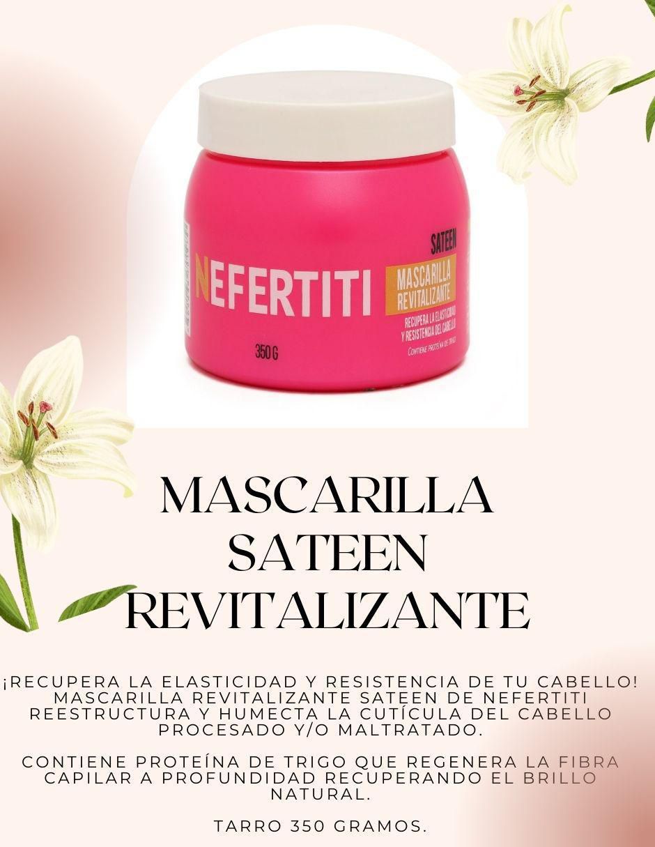 Mascarilla Sateen para humectar 3