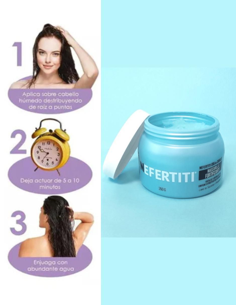 Mascarilla cola de caballo para fortalecimiento 3