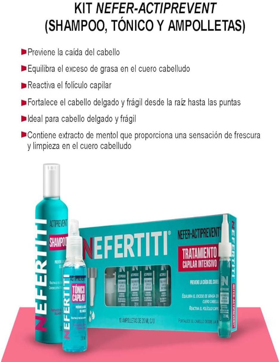 Kit tratamiento para cuero cabelludo anticaída 3