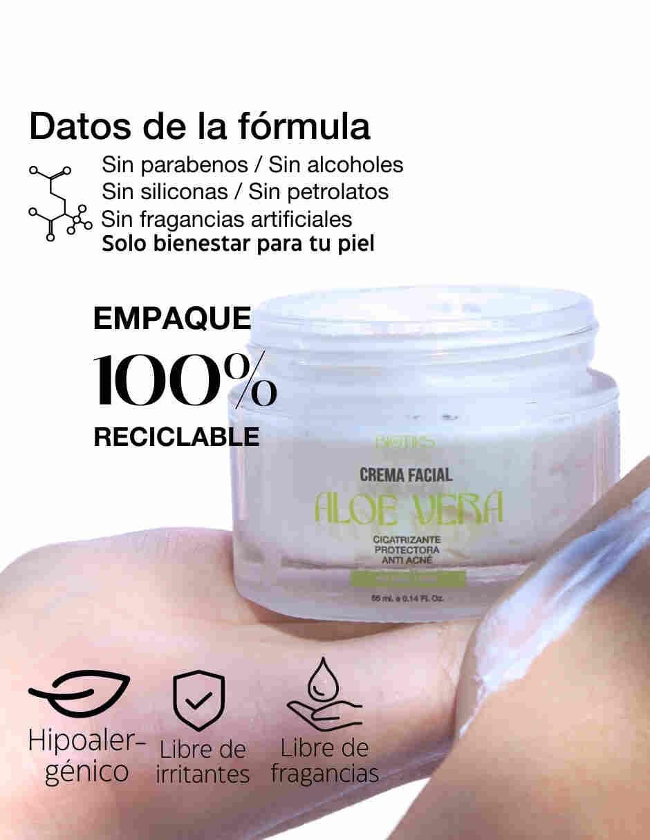 Crema facial recomendada para hidratar de día y noche para piel mixta y grasa 3