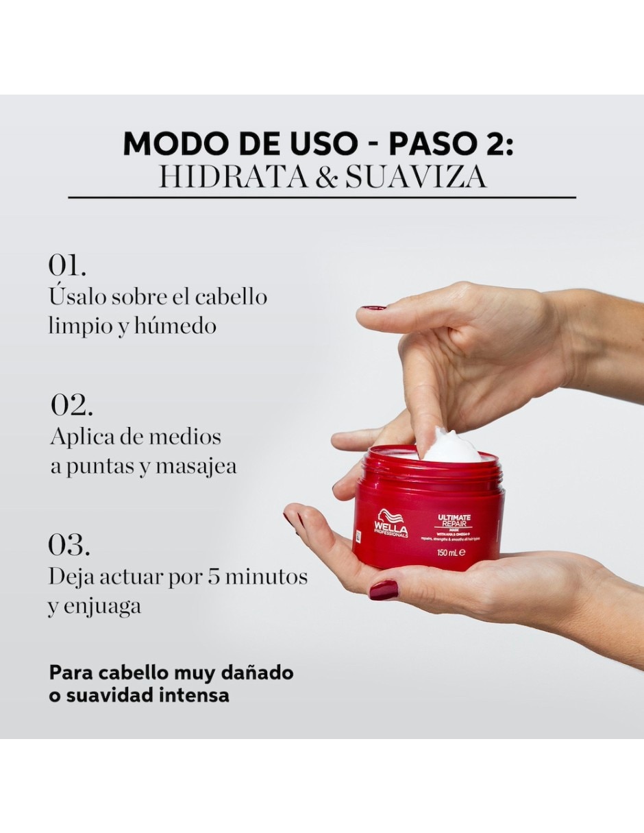 Mascarilla Ultimate Repair para reestructurar Ultimate Repair 5