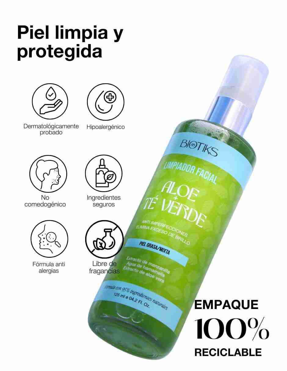 Limpiador facial para acné 3