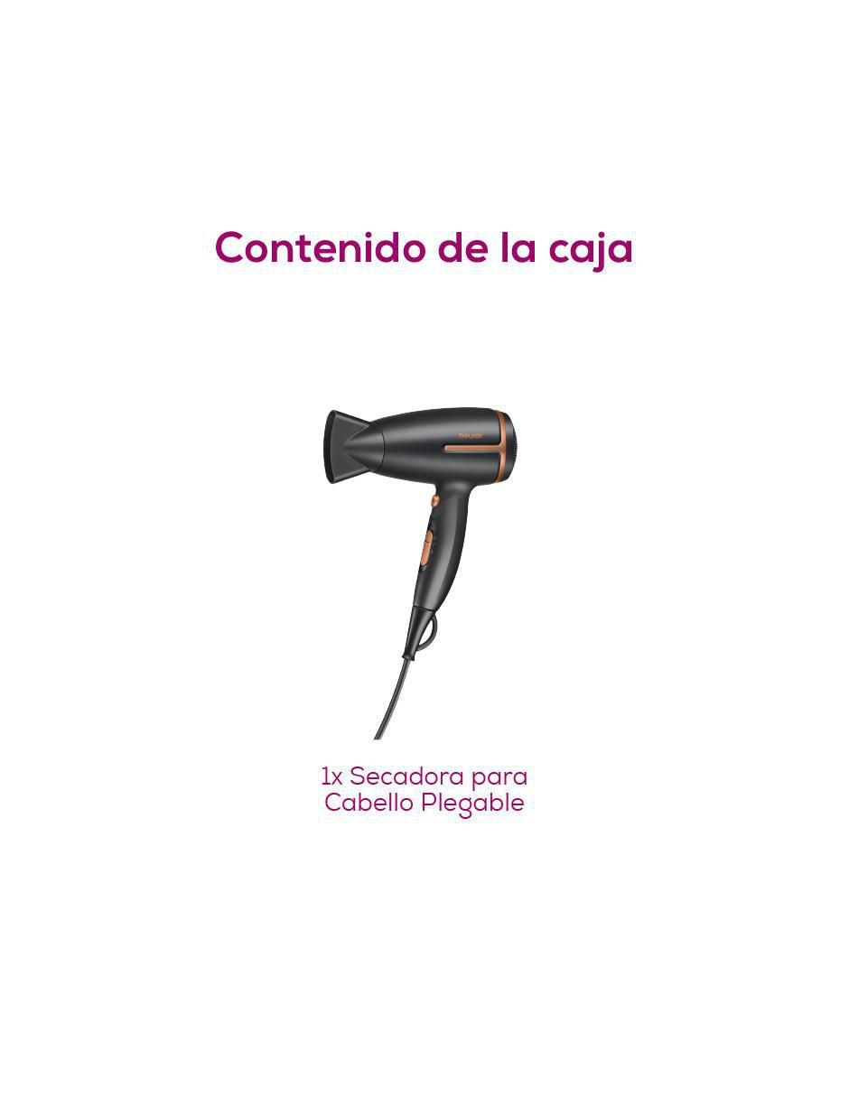 Secadora de cabello HC25BF24 5