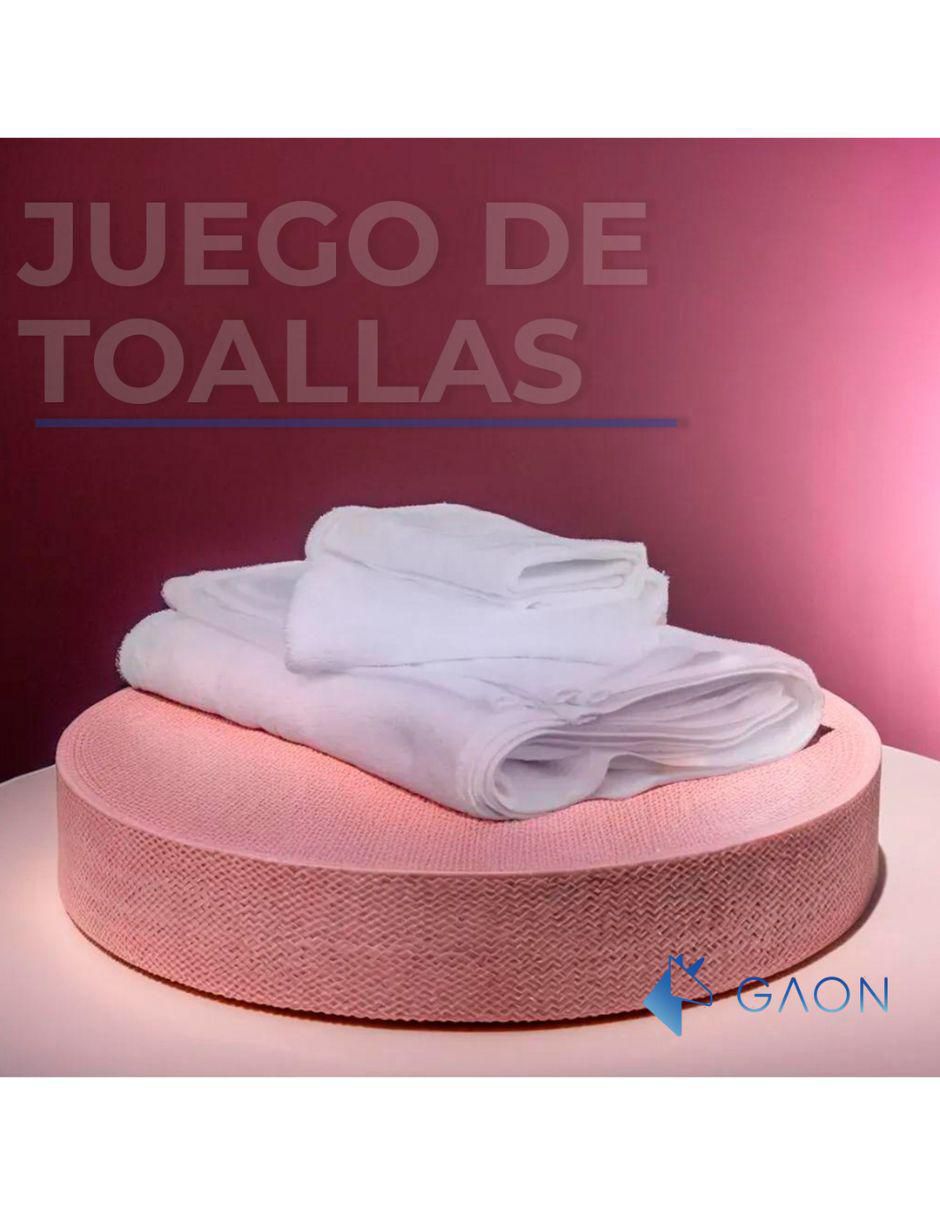 Set de toallas de algodón 3