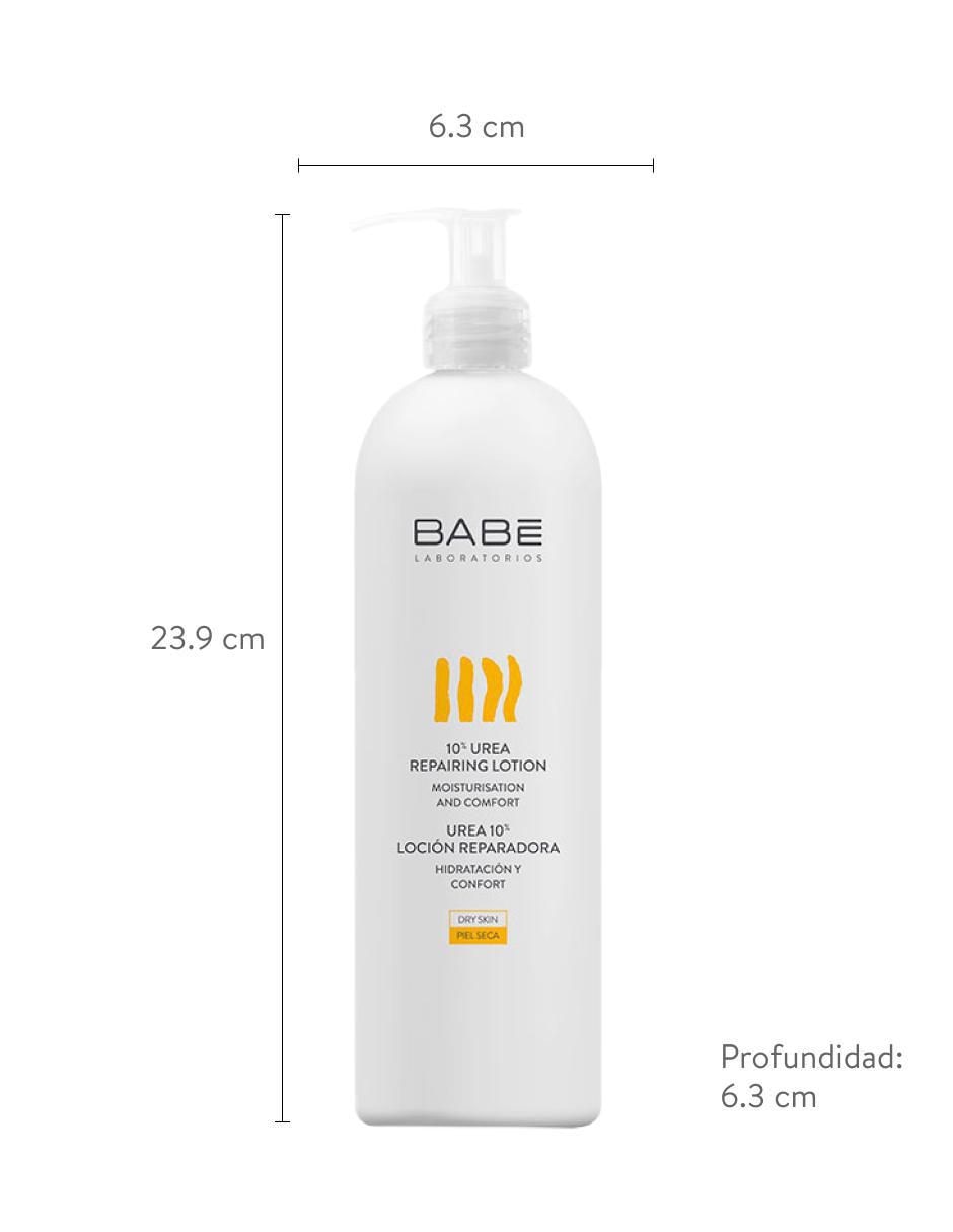 Loción corporal hidratante reparadora Urea 10% 4