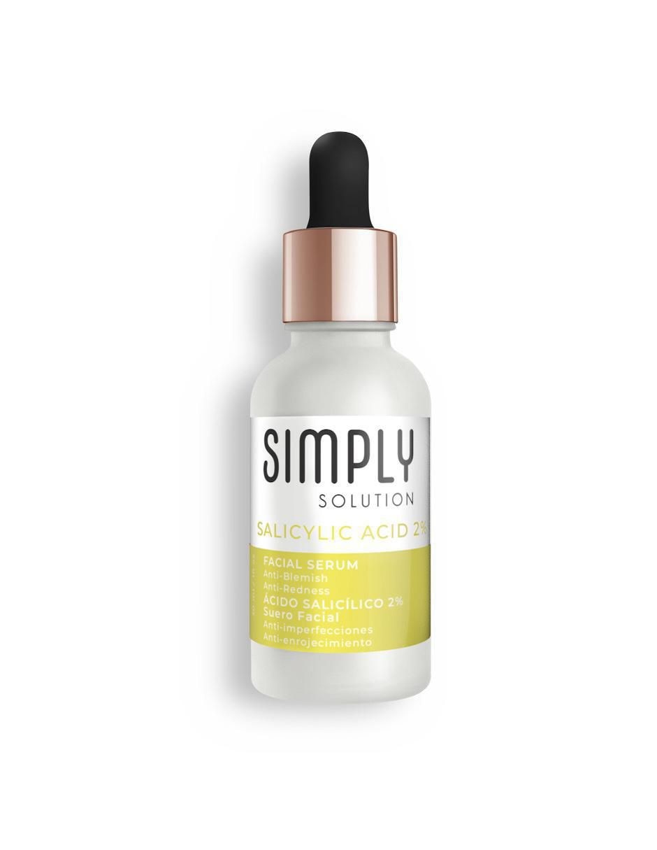Sérum antiacné facial acido salicilico 2% para piel mixta y grasa 2