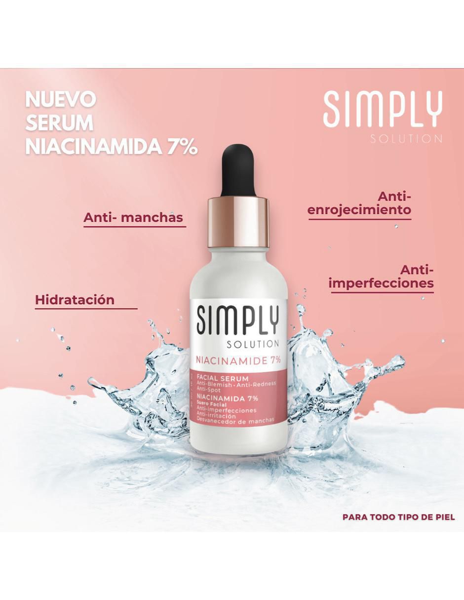 Sérum niacinamida Niacinamida 7% Simply Solution todo tipo piel 3
