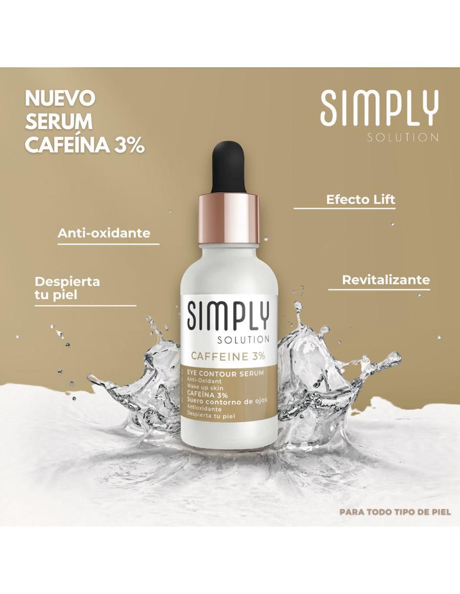 Sérum antioxidante Cafeina 3% todo tipo piel 3