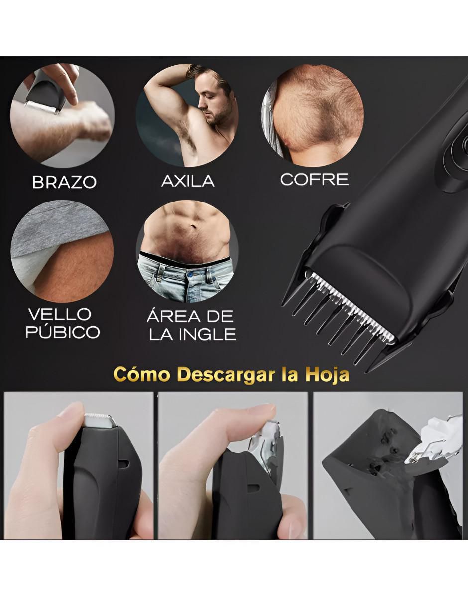 Recortadora de vello facial y corporal 2