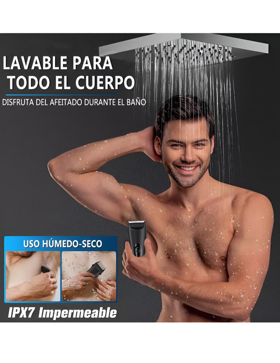 Recortadora de vello facial y corporal 3