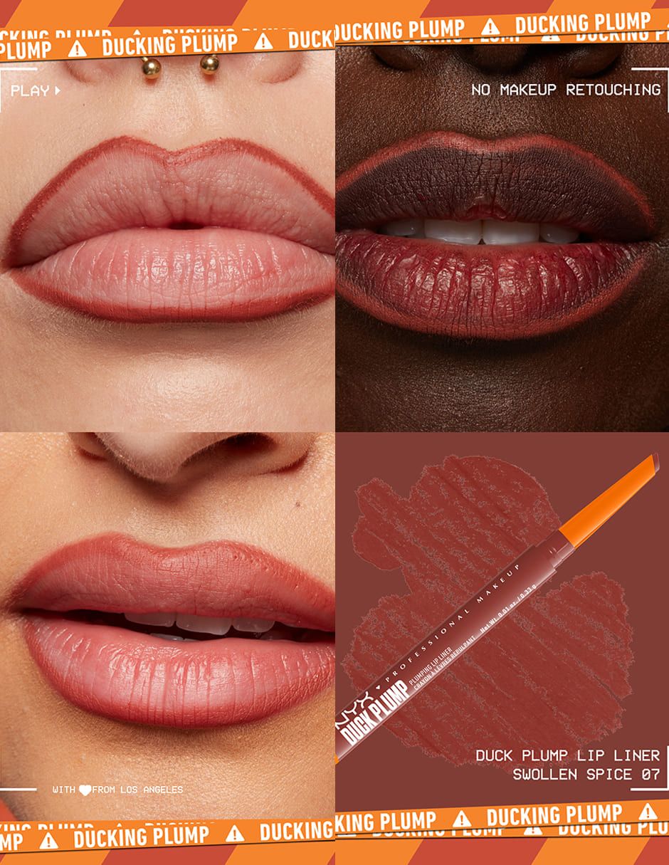 Delineador para labios mate Duck plump liner 7
