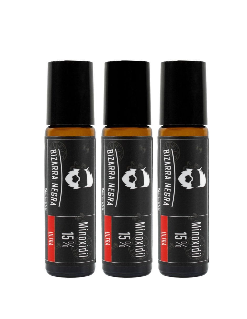 Set tratamiento capilar para barba y cabello Blackbeard en roll on anticaída