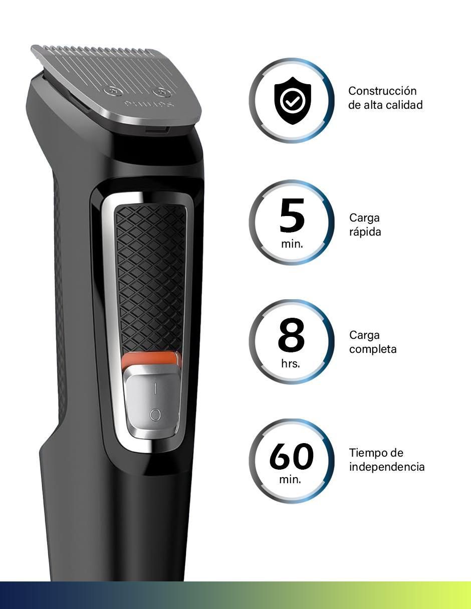Rasuradora de vello facial y nasal MG3740/40 4