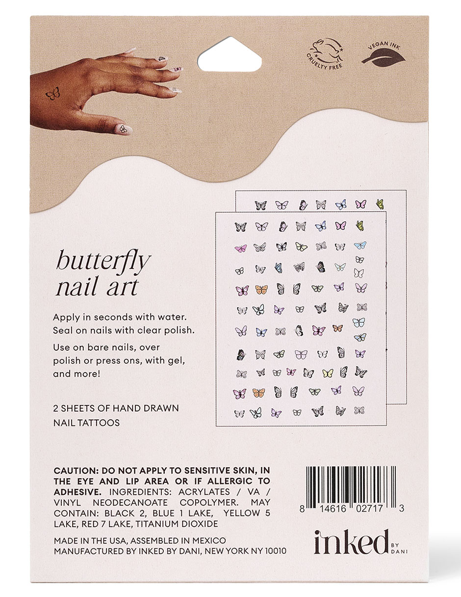 Tatuajes Butterfly Dreams Pack 6