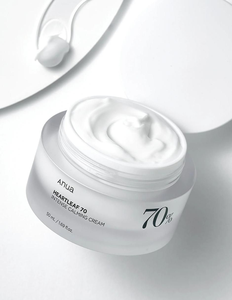 Crema hidratante Heartleaf 70% Intense Calming Cream 2