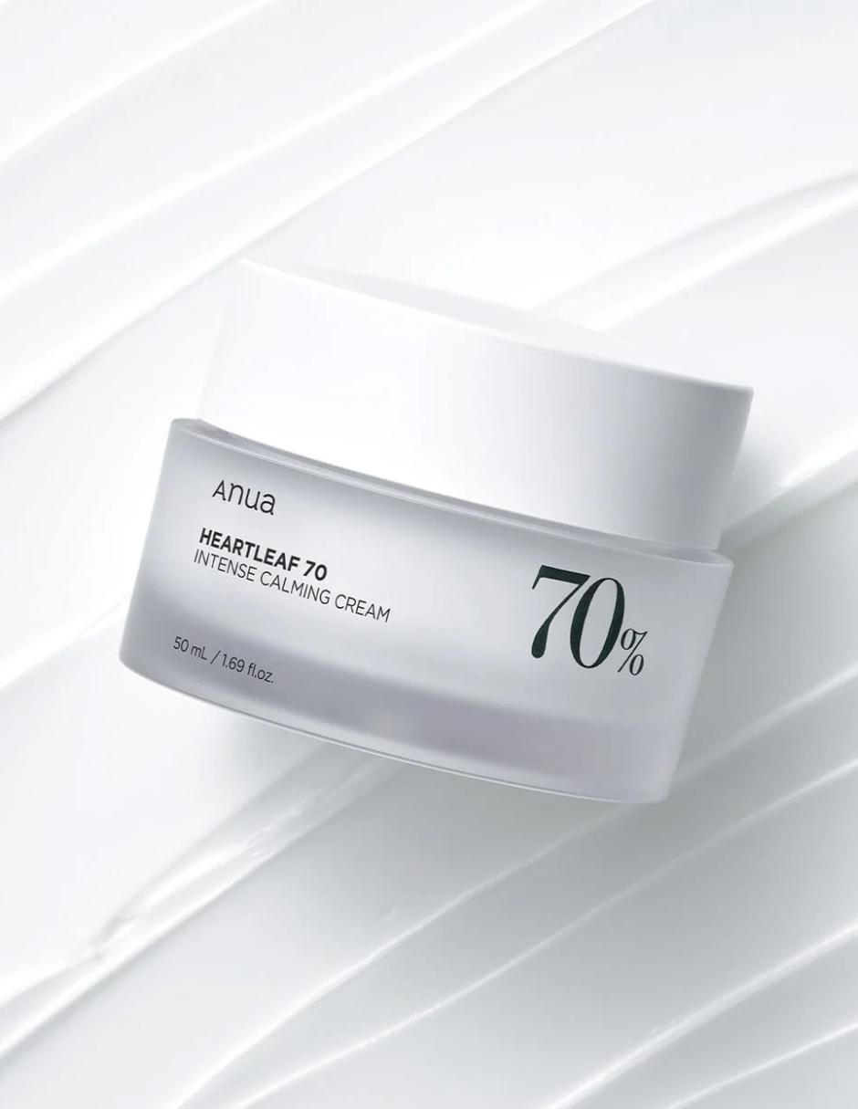 Crema hidratante Heartleaf 70% Intense Calming Cream 4