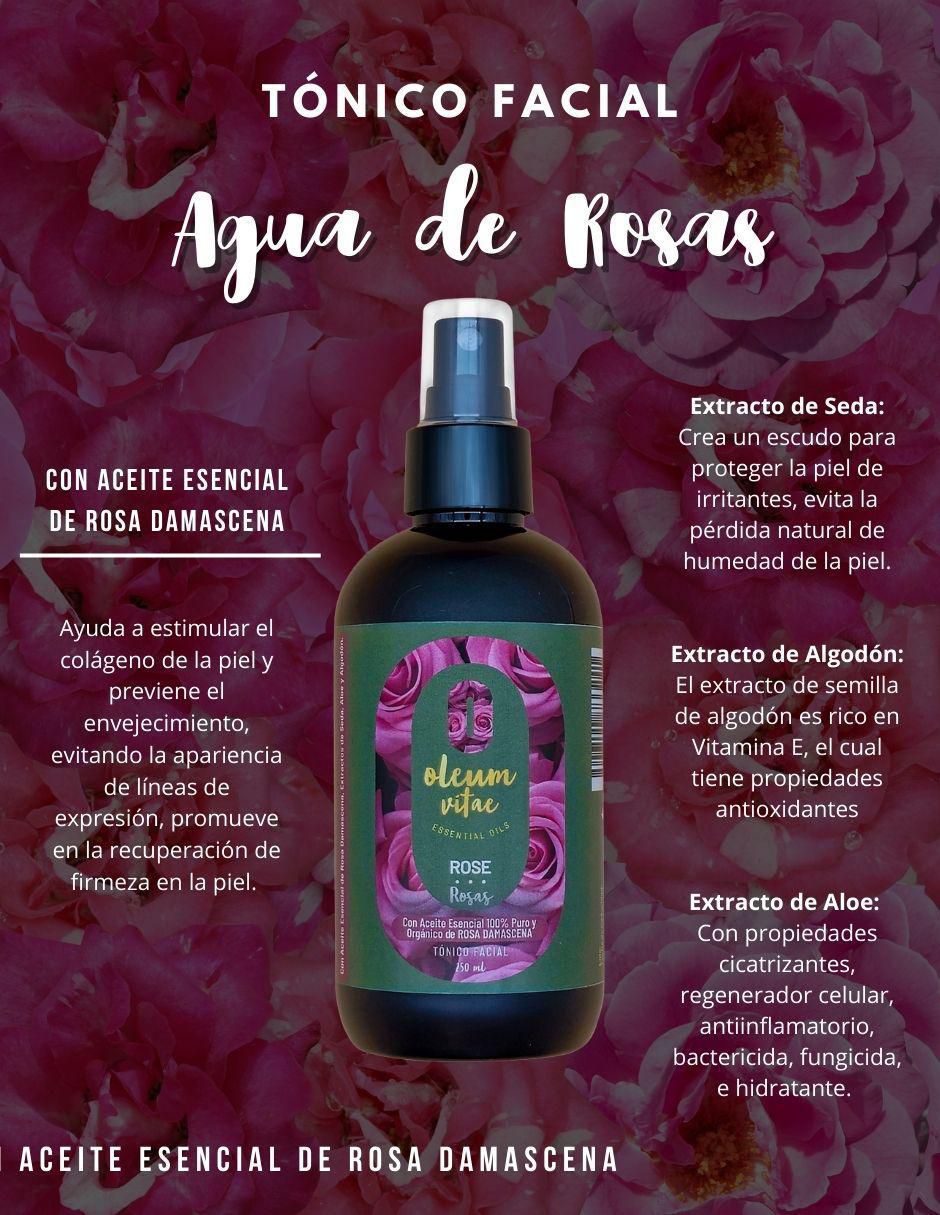 Tónico facial Rosa Damascena 3