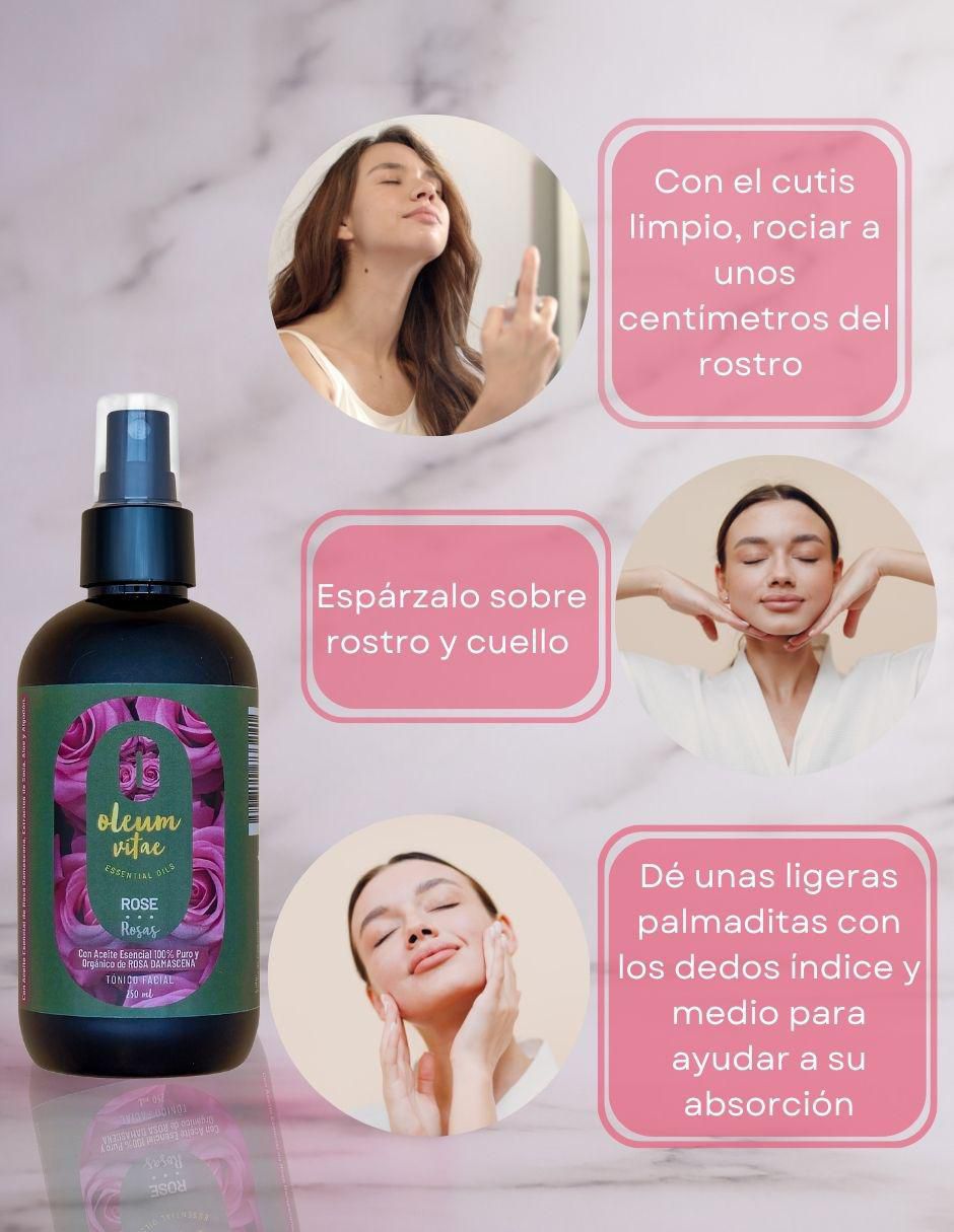 Tónico facial Rosa Damascena 4
