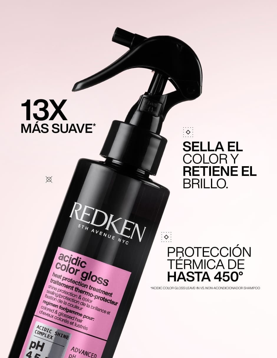 Tratamiento para capilar Leavein Treatment reparador Acidic Gloss 6