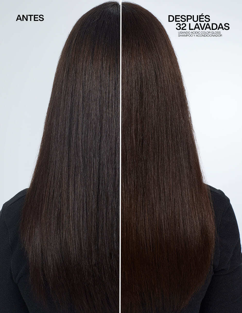 Shampoo protector de color para cabello todo tipo Acidic Color Gloss 300 ml 3