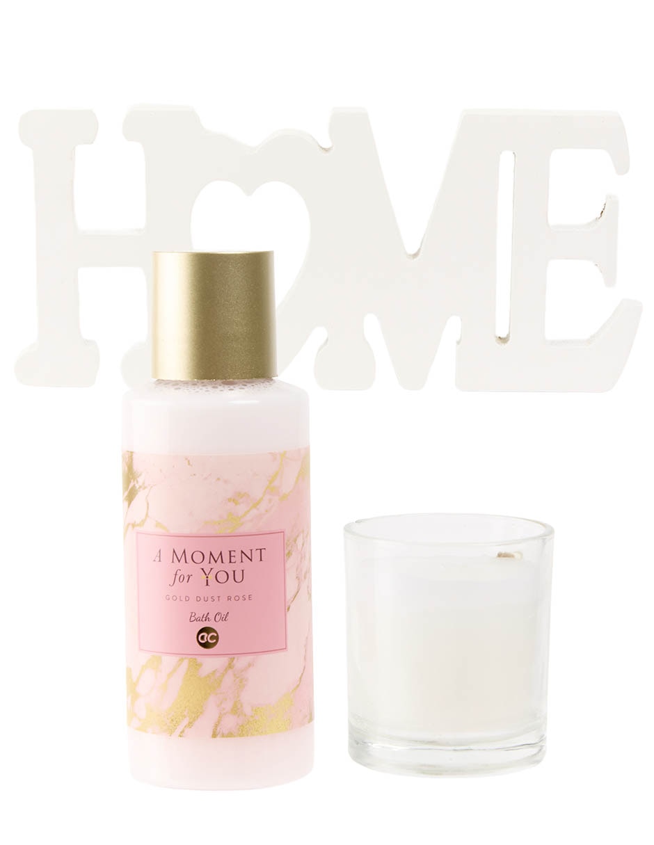 Set Bath y body para relajación A moment for you 3 piezas Set Bath y body para relajación A moment for you 3 piezas